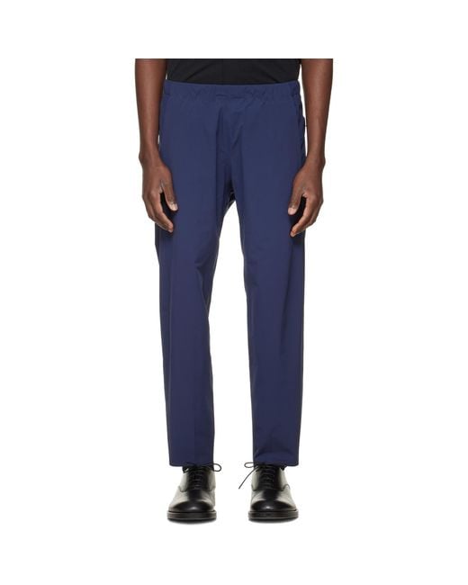 Veilance Blue Secant Comp Track Trousers for men