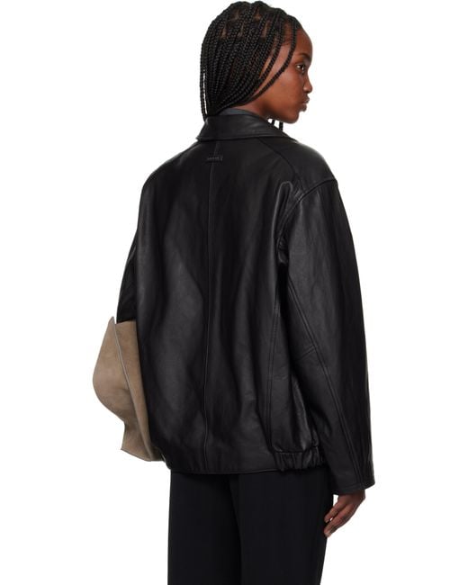 Fear Of God ブラック Rider レザージャケット Black