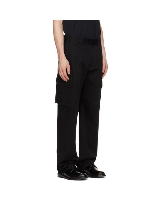 Givenchy Black Workwear Trousers for men