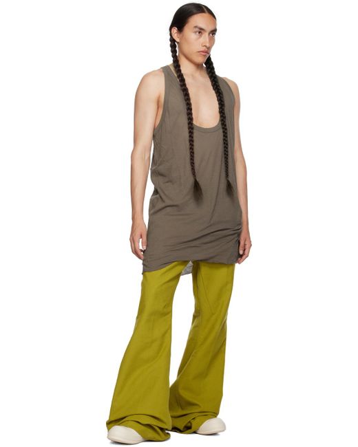 Rick Owens Yellow Bolan Jeans for men
