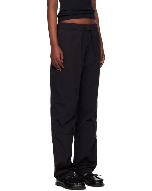 J.W. Anderson ブラック パネル トラックパンツ Black