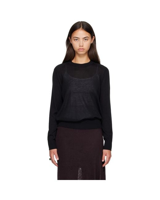 Loulou de Saison Black Ditto Lds Sweater