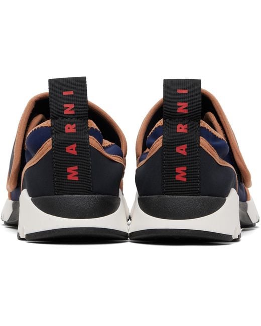 Marni Black Velcro Sneakers