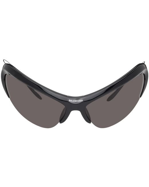 Balenciaga Black Wire Cat Sunglasses