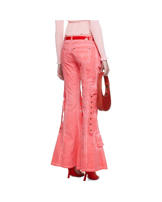 Blumarine Ssense Exclusive Pink Trousers