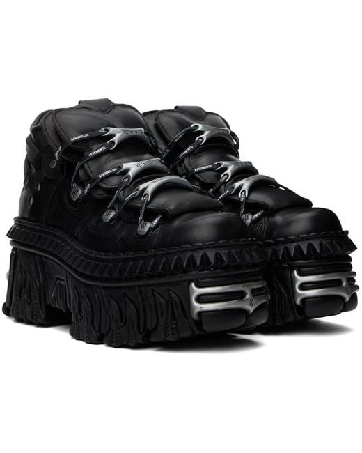 Vetements New Rock Edition Platform Sneakers in Black for Men Lyst UK