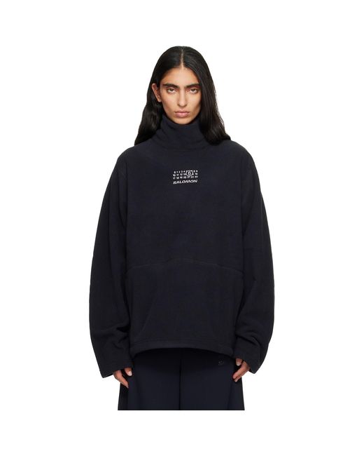 MM6 by Maison Margiela Blue Salomon Edition Pile Turtleneck