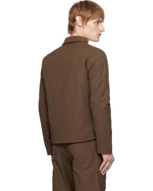 Post Archive Faction PAF Brown 7.0 Right Jacket for men