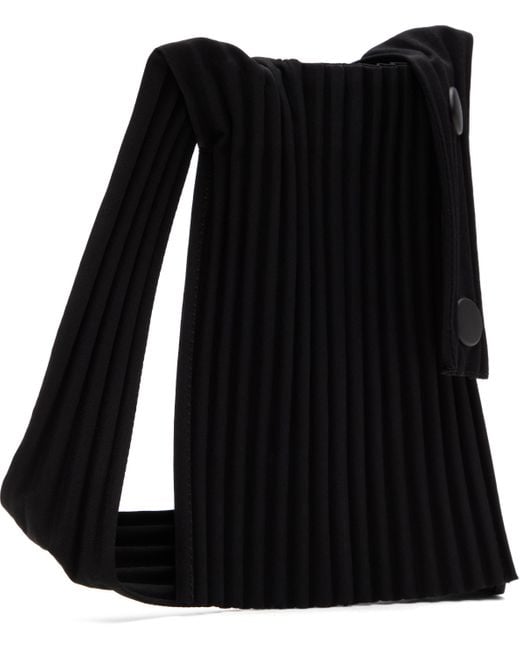 Homme Plissé Issey Miyake Black Pocket Bag for men