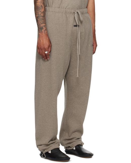 Fear Of God Natural Relaxed Fleece Sweatpants for men