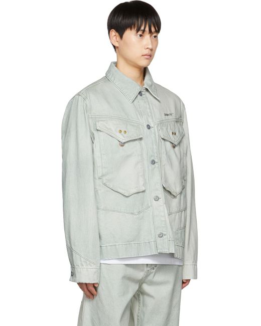 Objects IV Life Multicolor Paneled Denim Jacket for men