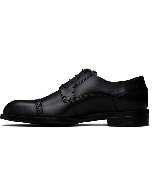 Boss Black Leather Derbys for men