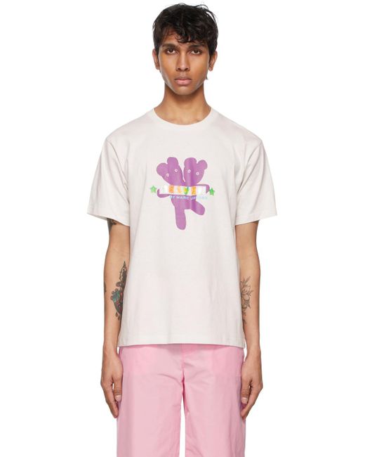 Marc Jacobs White Heaven By Gummy T-shirt for men