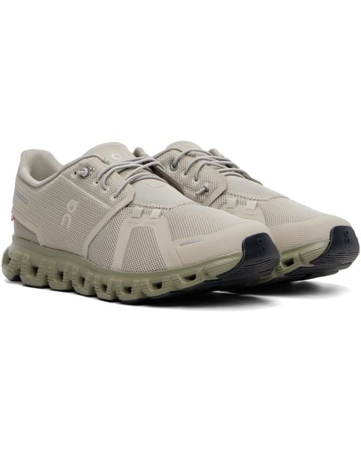 On Shoes Gray Cloud 6 Sneakers for men