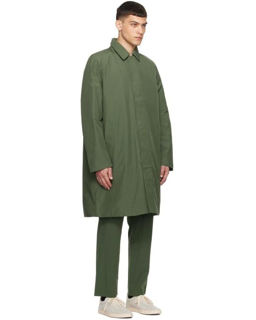 Norse Projects Green Vargo Coat for men