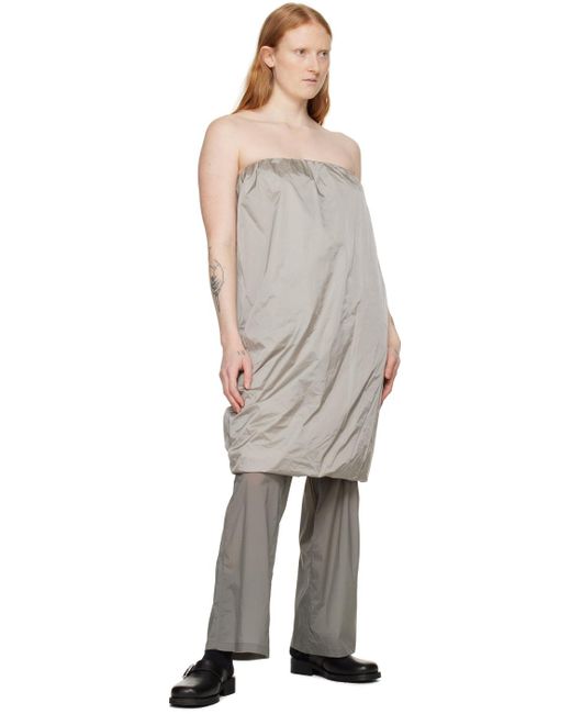 Pantalon réversible étagé gris Amomento en coloris Gray