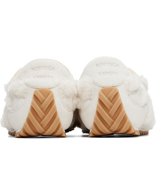 Bottega Veneta White Off- Orbit Flash Sneakers for men