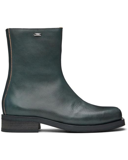 Our Legacy Green Blue Camion Boots for men