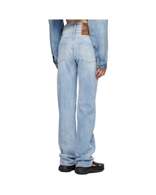 VTMNTS Blue Double Waist Jeans