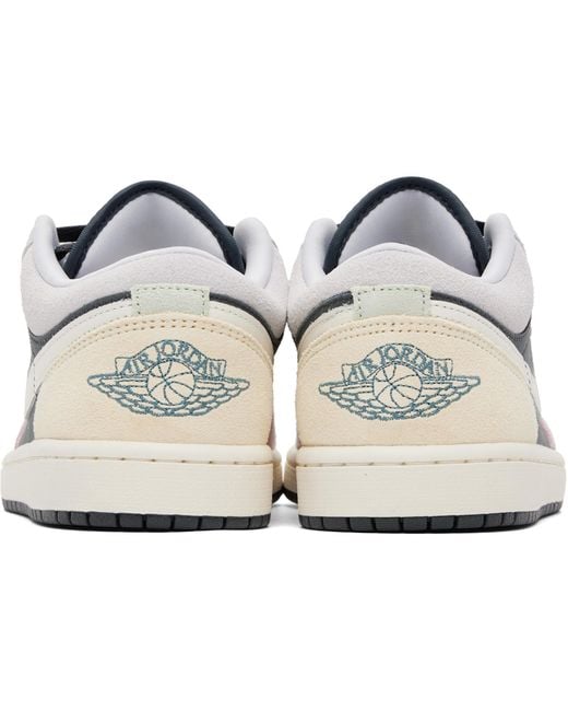 Nike Blue Air Jordan 1 Low Se Sneakers for men