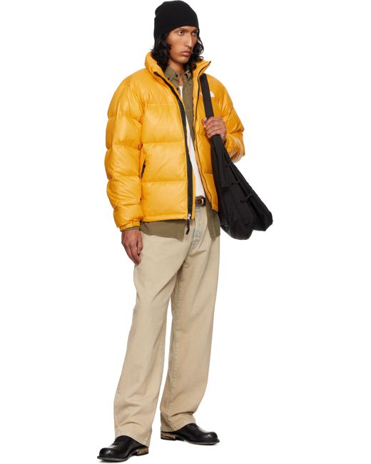 The North Face Orange Ssense Exclusive 1996 Retro Nuptse Down Jacket for men