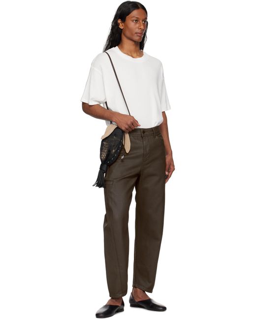 メンズ Bode オフホワイト Beaded Salt Marsh Tシャツ White