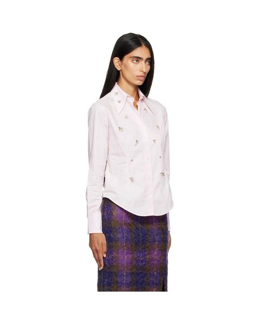 RESCHA White Ssense Exclusive Sharoukan Shirt