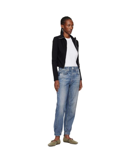 Rag & Bone Black Khaki Spire Suede Mary Jane Flats