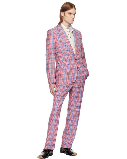 Vivienne Westwood Pink One Button Blazer for men