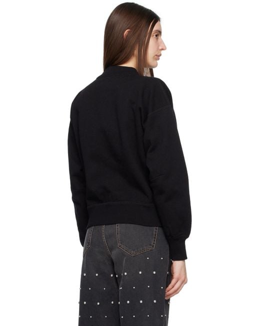 Isabel Marant Black Moby Sweatshirt