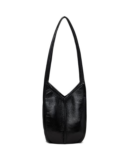 Hereu Black Calella Bucket Bag