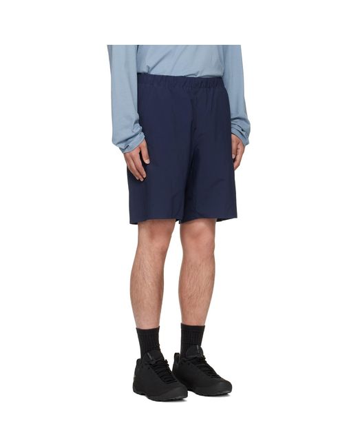 Veilance Blue Spere Sl Shorts for men
