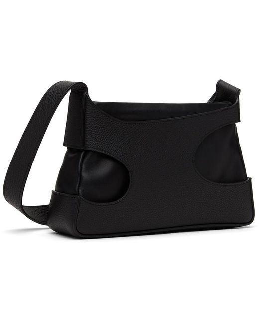 Ferragamo Black Mini Cutout Detailing Bag
