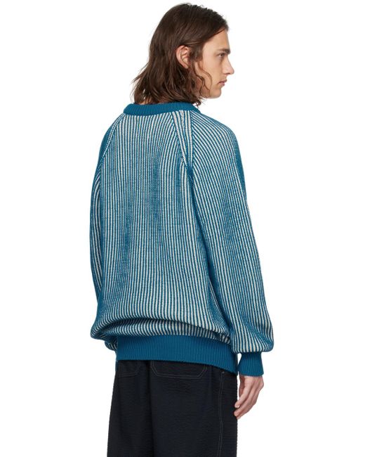 Howlin' By Morrison Blue Jazzways Sweater for men