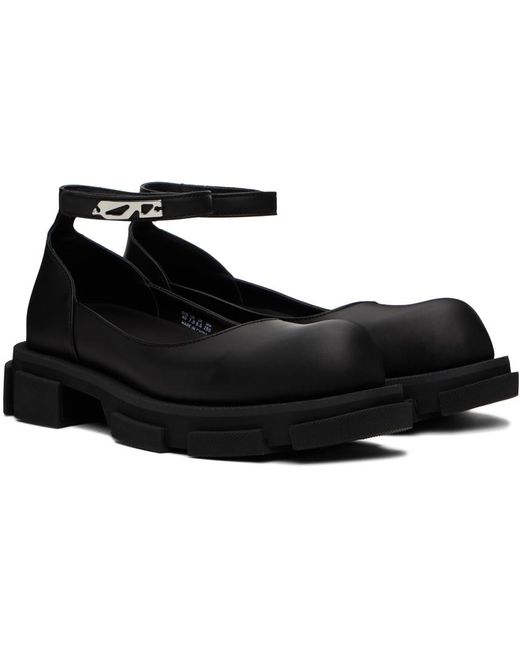 BOTH Paris Black Gao Mary Jane Loafers for men