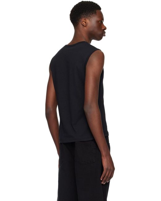 ANN DEMEULEMEESTER タンクトップ ブラック メンズ Ann Demeulemeester Eclipse Of You タンクトップ ブラック | Lyst