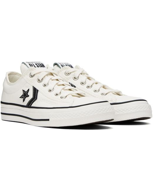 Converse White Star Player 76 Sneakers in Black for Men | Lyst UK