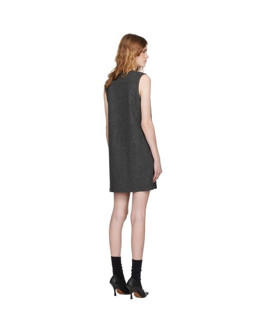 A.P.C. Black Mini Dress