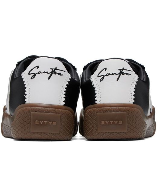 Eytys Black & White Santos Sneakers