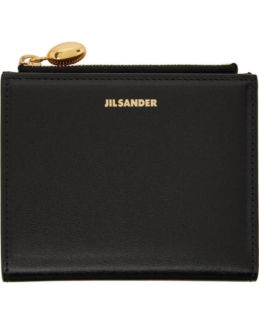 Jil Sander Black Goji Mini Wallet