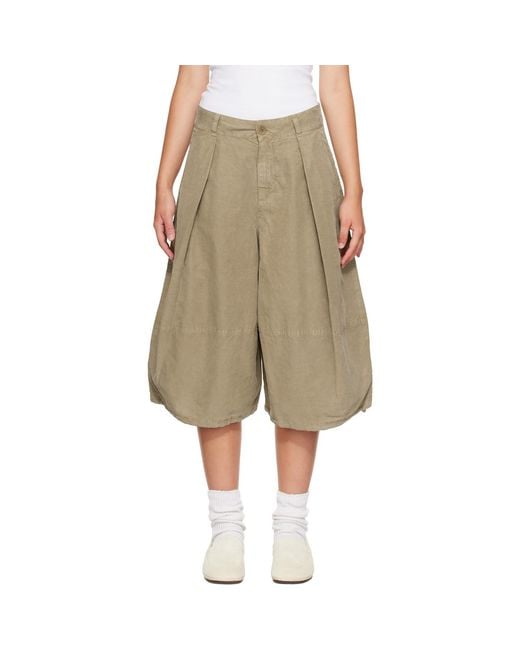 YMC Green Salba Shorts