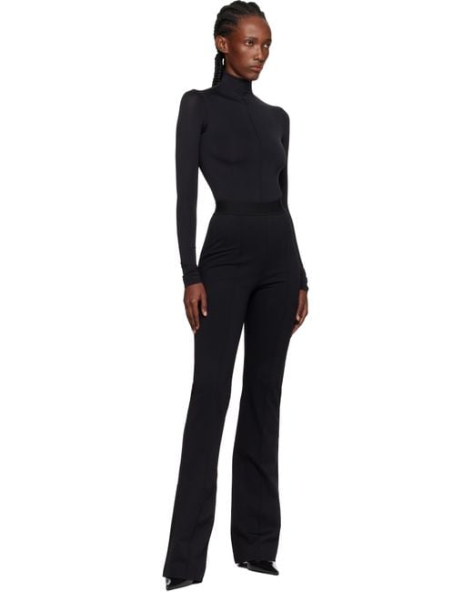 Wardrobe NYC Black Rosie Huntington-Whiteley Edition Flared Trousers