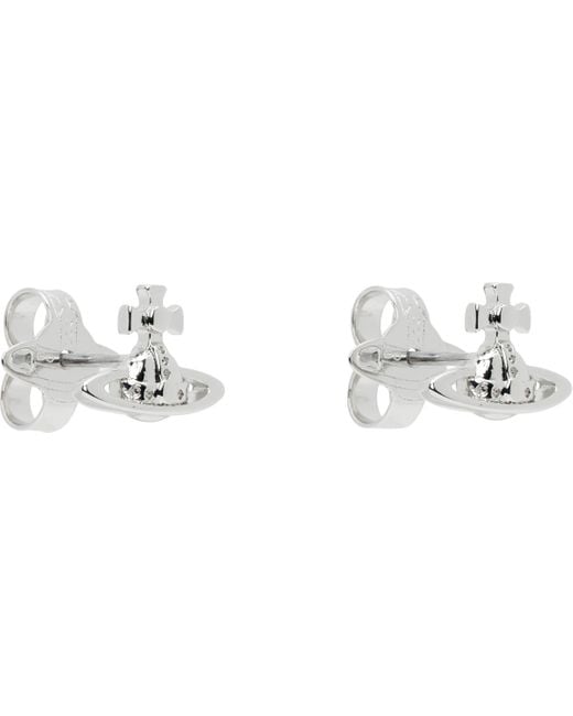 Vivienne Westwood Black Lorelei Stud Earrings