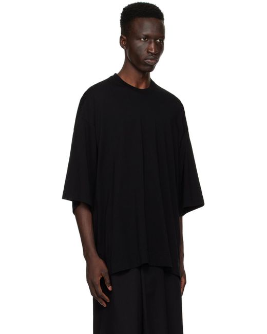 Julius Black Oversized T-shirt for men