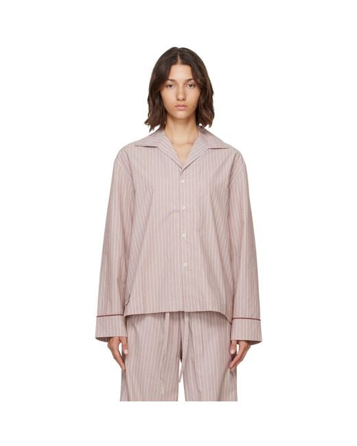 Entire studios Brown L/S Pyjama Shirt