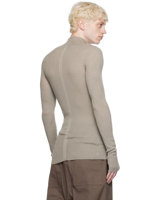 Rick Owens Multicolor Off-white Lupetto Sweater for men