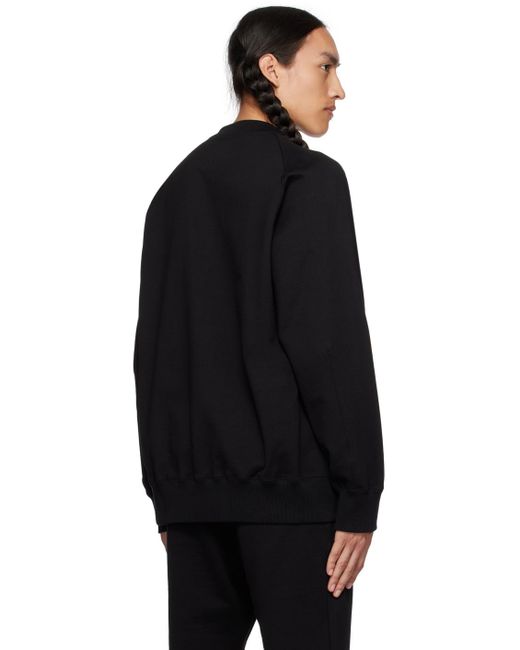 Sacai Black Vented Sweatshirt for men