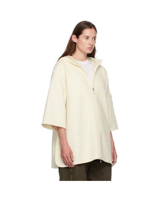 Moncler Natural Wool Cae Jacket