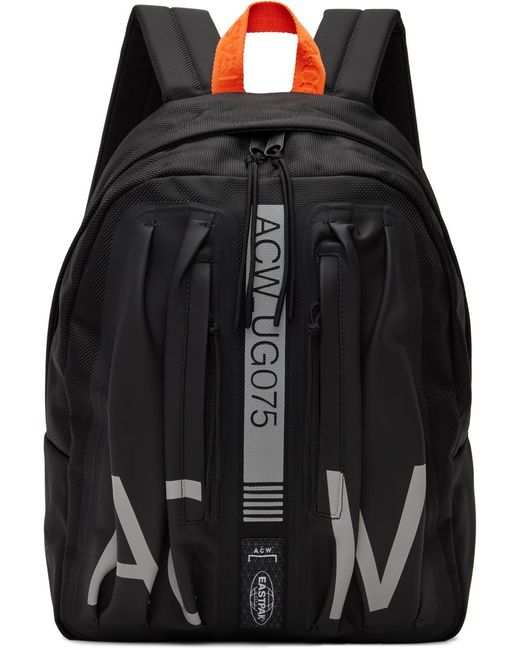 A_COLD_WALL* Black * Eastpak Edition Logo Backpack for men
