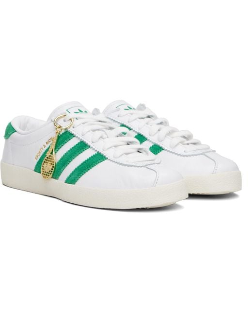 Sporty & Rich Black Adidas Originals Edition Blanc Sneakers